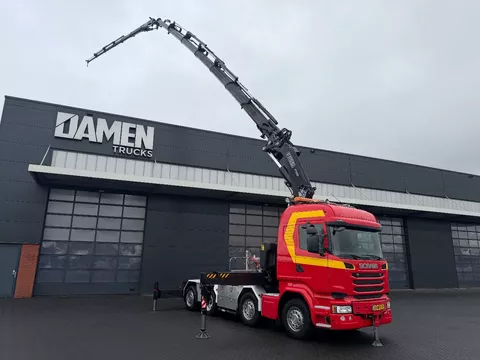 Scania R R490 R 490 8x2 Euro 6 FASSI F950 RA.2.27 + JIB